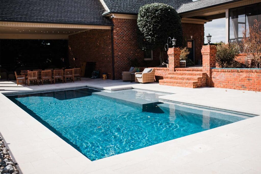 Brown Summit project pool in Raleigh, North Carolina
