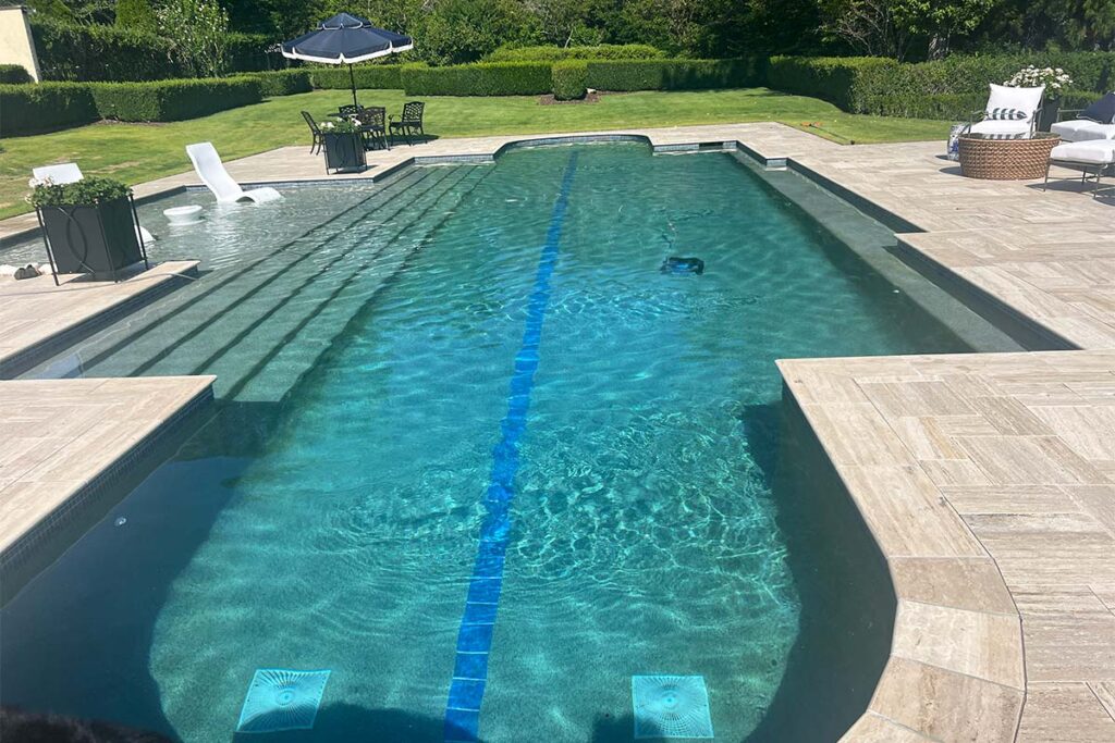 Classic Costal featuring Greco/Roman pool